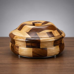 Wooden Casserole | Hotpot | Serving Dish | Chapati Box For Kitchen & Dining