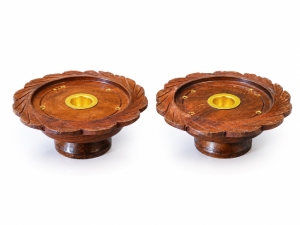 Premium Wooden Incense Holder Set For Dhoop Agarbatti Use - Image 5